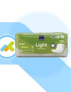 Abena Light Normal 2 | Assorbenti per Incontinenza Femminile Leggera | 12 pezzi