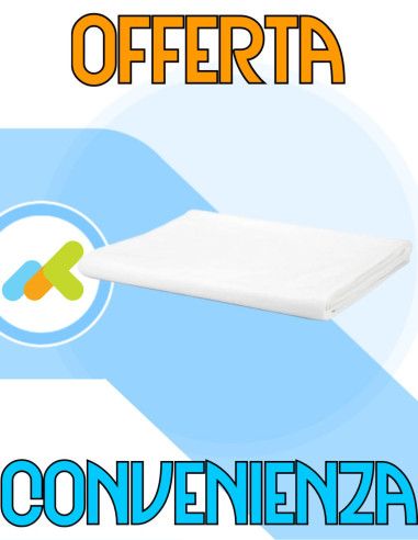 Lenzuolo Monouso Bianco In Tnt | Protegge Le Superfici Da Germi E Batteri | 10 Pezzi