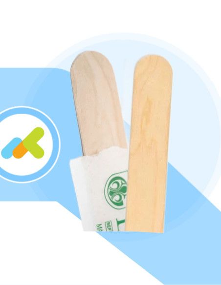 DOC Abbassalingua in legno monouso sterili 100pz