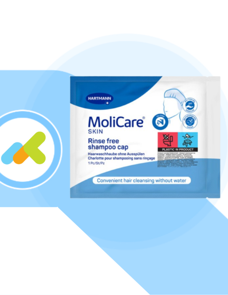 MoliCare Skin cuffia shampoo senza risciacquo 1pz