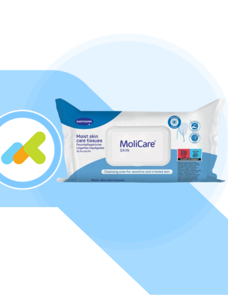 MoliCare Skin salviette detergenti umidificate 50pz MoliCare Skin salviette detergenti umidificate 50pz