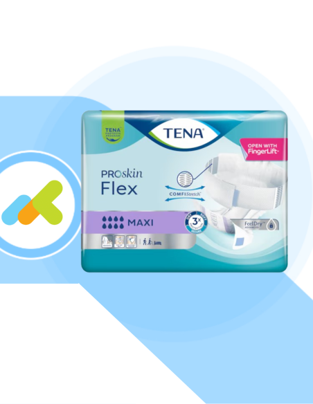 Tena Flex Maxi | Pannolone Assorbente a Cintura Tena Flex Maxi | Pannolone Assorbente a Cintura