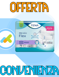 Tena Flex Maxi | Pannolone Assorbente a Cintura | 22 pezzi 2