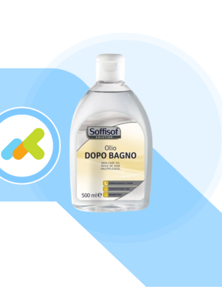 Soffisof Olio Dopo Bagno | Idrata la Pelle Secca | 500ml Soffisof Olio Dopo Bagno | Idrata la Pelle Secca | 500ml