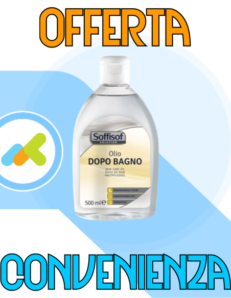 Soffisof Olio Dopo Bagno | Idrata la Pelle Secca | 500ml