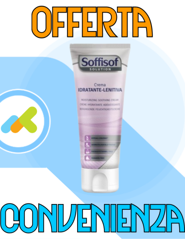Soffisof Crema Idratante Lenitiva | Alleato Contro I Rossori | Dona Elasticità | 200ml