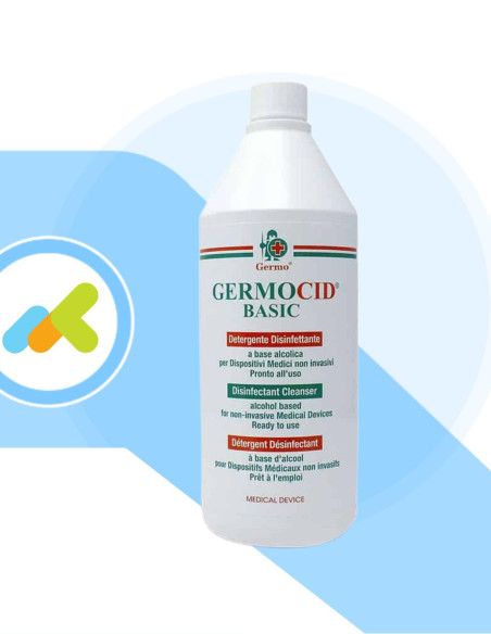 Germocid Basic | Detergente Disinfettante a Base Alcolica | Trattamento Superifici | 750ml