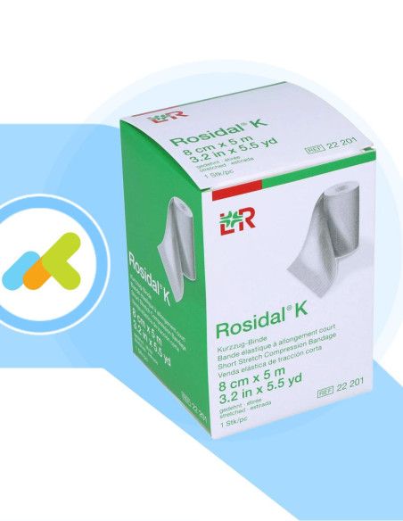 Rosidal K bendaggio compressivo forte 8cm x 5m Rosidal K bendaggio compressivo forte 8cm x 5m