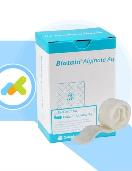 Biatain Alginate Ag nastro in alginato con argento 3x44 1pz