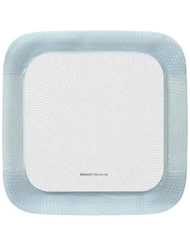 Biatain Silicone Ag 12,5x12,5 | Medicazione Adesiva in Argento