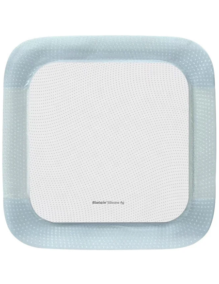 Biatain Silicone Ag 12,5x12,5 | Medicazione Adesiva in Argento