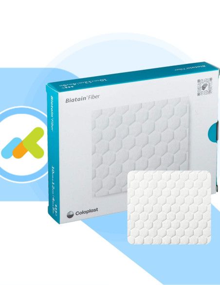 Biatain Fiber medicazione assorbente in fibre gelificanti 1 pezzo Biatain Fiber medicazione assorbente in fibre gelificanti 1 pezzo