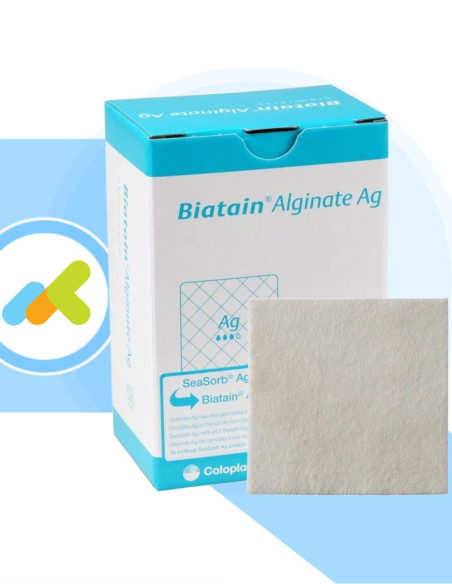 Biatain Alginate Ag medicazione argento in alginato 1 pezzo