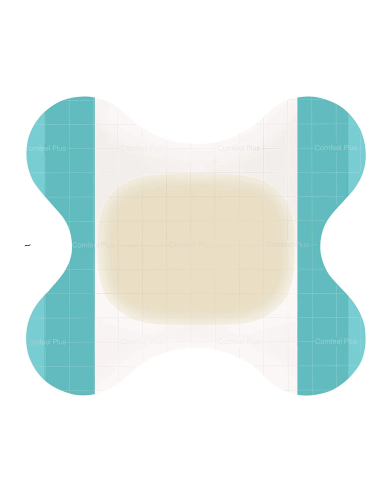 Comfeel Plus Contour | Medicazione Idrocolloidale Sagomata | 5 pezzi