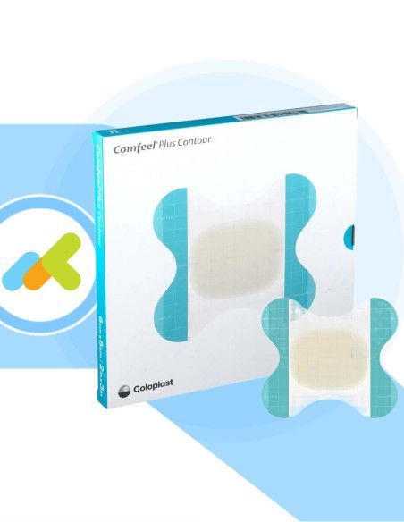 Comfeel Plus Contour medicazione idrocolloidale sagomata 5pz Comfeel Plus Contour medicazione idrocolloidale sagomata 5pz