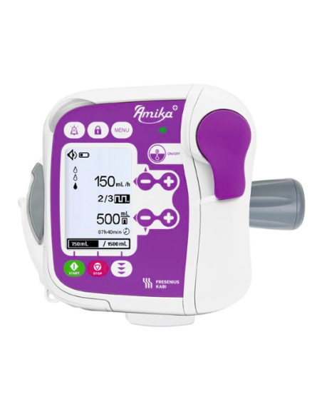 Pompa di infusione per nutrizione enterale Amika + Pompa di infusione per nutrizione enterale Amika +