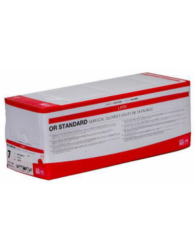 OR Standard | Guanto chirurgico polverato in Lattice | Ottimo per Chirurgia Generale | 1 paio