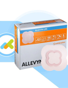 Allevyn Life  Medicazione Multistrato in Poliuretano  Strato Superassorbente  1 pezzo