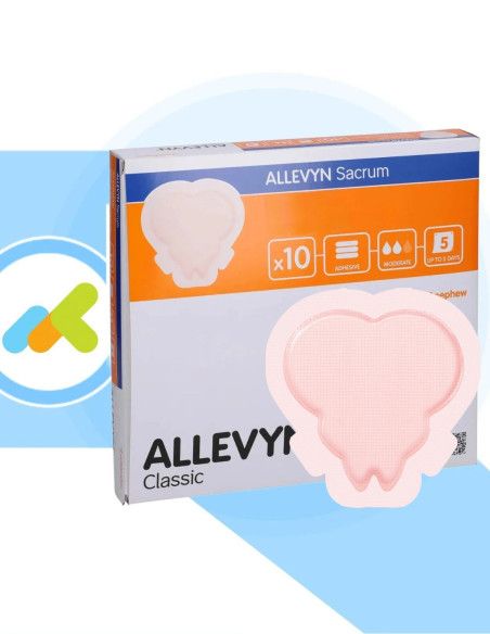 Allevyn Sacrum medicazione idrocellulare adesiva per area sacrale 1pz