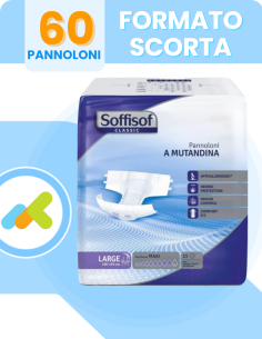 Soffisof Pannoloni a Mutandina Maxi Classic L scorta convenienza 2