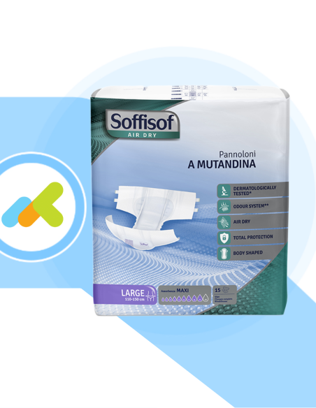 Soffisof Maxi | Pannoloni a Mutandina |Air Dry