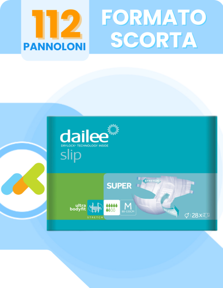 Dailee Slip Super | Pannolone a Mutandina m