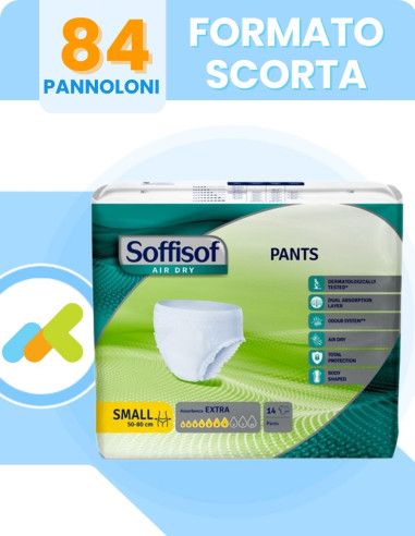 Soffisof Air Dry Pants Extra | Mutandine Assorbenti | Per Incontinenza Moderata