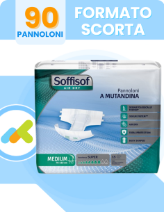 Soffisof Air Dry Super pannoloni a mutadina L M OFFERTA 2