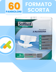 Soffisof Air Dry Super pannoloni a mutadina XL OFFERTA 2
