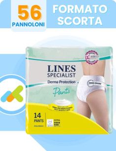 Lines Specialist Pants Extra | Derma Protection | Mutandine con Ossido di Zinco | 14 pezzi 2