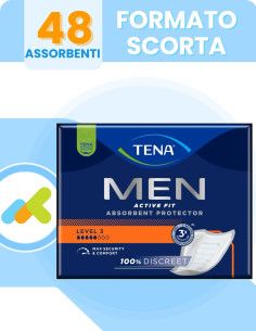 Tena Men Active Fit: Protezione Incontinenza Uomo Moderata 2