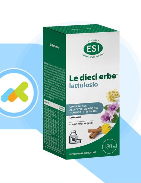 Esi Le Dieci Erbe | Integratore per Regolarità Intestinale | a Base di Lattulosio | 180ml Esi Le Dieci Erbe | Integratore per Regolarità Intestinale | a Base di Lattulosio | 180ml