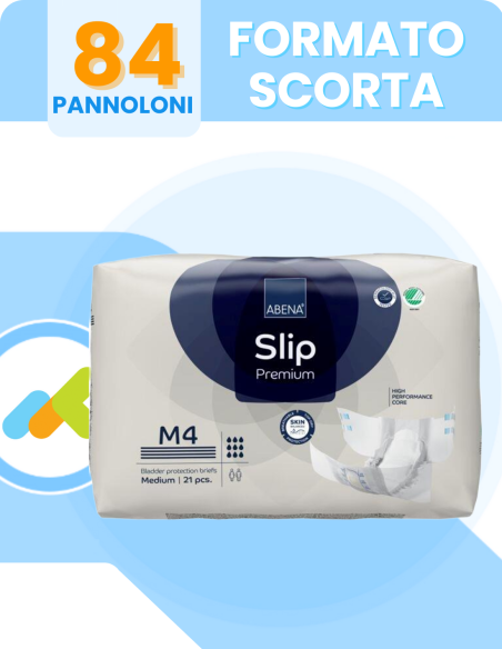 Pannoloni a Mutandina | Abena Slip Premium M4 | 21 pezzi