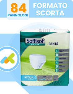 Mutandine Assorbenti | Soffisof AirDry Pants Plus |  14 pezzi 2