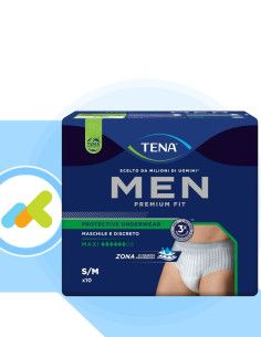 TENA Men Premium Fit Protective Maxi | Slip Assorbenti Maschili | per Perdite Pesanti 2