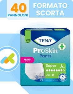 Tena Pants Super | Mutandine Assorbenti | per Perdite Urinarie | 10 pezzi 2