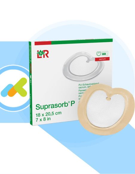 Suprasorb P Sacrale Adesivo medicazione in poliuretano 18x20,5 5pz Suprasorb P Sacrale Adesivo medicazione in poliuretano 18x20,5 5pz