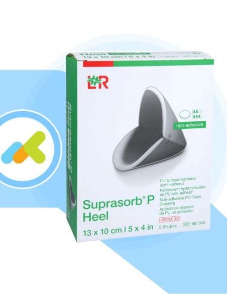 Suprasorb P Tallone Non Adesivo medicazione di poliuretano 5pz Suprasorb P Tallone Non Adesivo medicazione di poliuretano 5pz