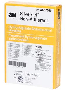 Silvercel Non Adherent medicazione a base di idroalginato con argento 1 pezzo 2