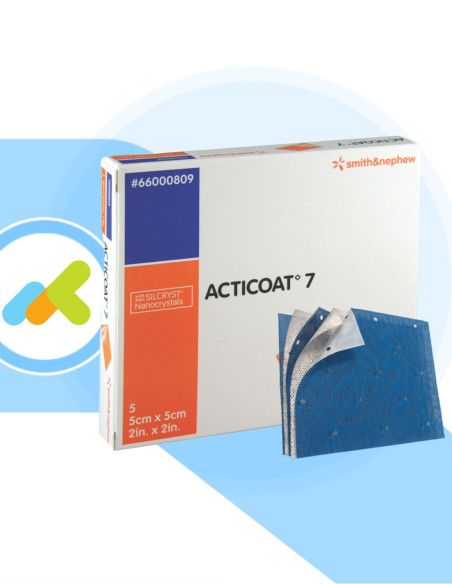 Acticoat 7 barriera antimicrobica con nanocristalli d’argento