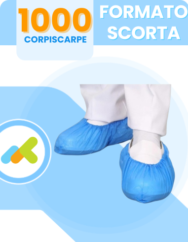 Copriscarpe monouso in polietilene resistente | Protezione affidabile