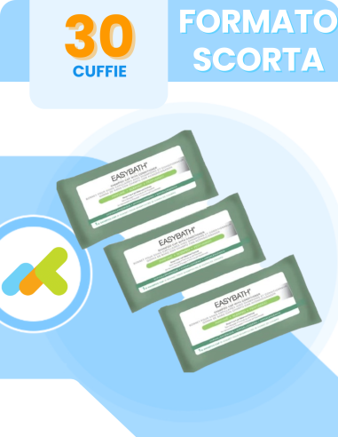 Easybath Shampoo Cap Cuffia Con Balsamo Senza Risciacquo