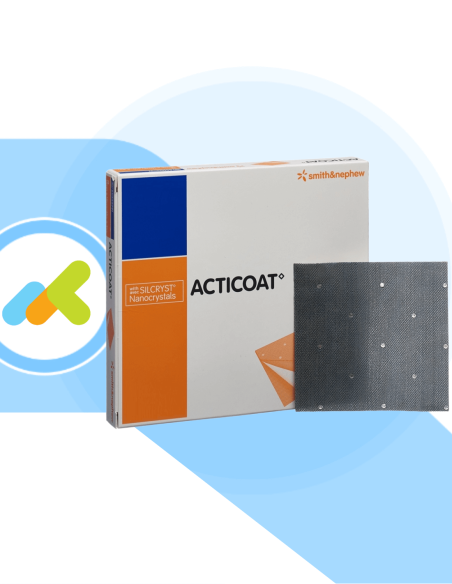 Acticoat medicazione antimicrobica con argento nanocristallino 1 pezzo