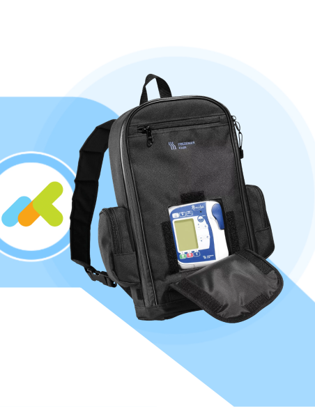 Amika Zaino Grande per Nutrizione Enterale | Compatibile con Pompa Amika