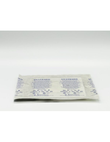 Silvermed 10 x 10 5pz | Medicazione idroattiva all’argento micronizzato