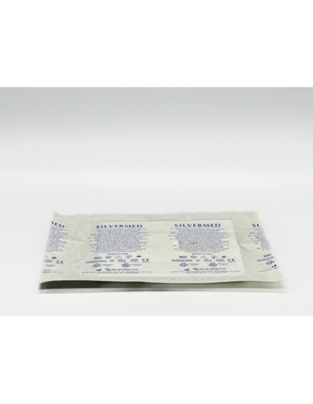 Silvermed 10 x 10 5pz | Medicazione idroattiva all’argento micronizzato