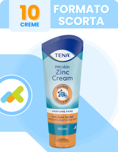 TENA ProSkin Zinc Cream | Crema Lenitiva con Ossido di Zinco | Protezione Elevata | 100ml 2