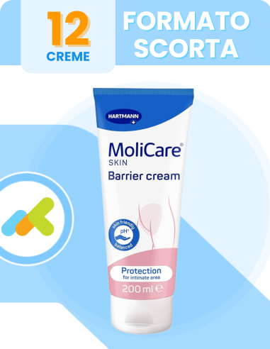 Molicare Skin Barrier Cream | Barriera Protettiva Trasparente | 200ml