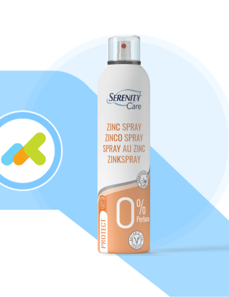 Serenity Care Zinco Spray | Barriera Lenitiva a Base di Ossido di Zinco | 250ml