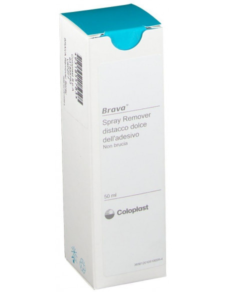 Brava Remover Spray Per La Rimozione Dolce Degli Adesivi Medicali 50ml